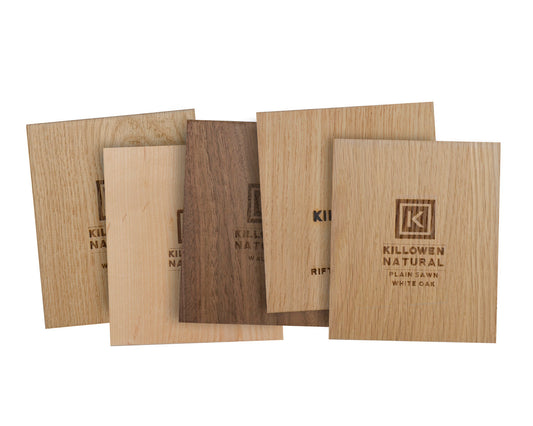 Prefinished Wood Samples